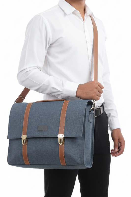 Gray Laptop Bag